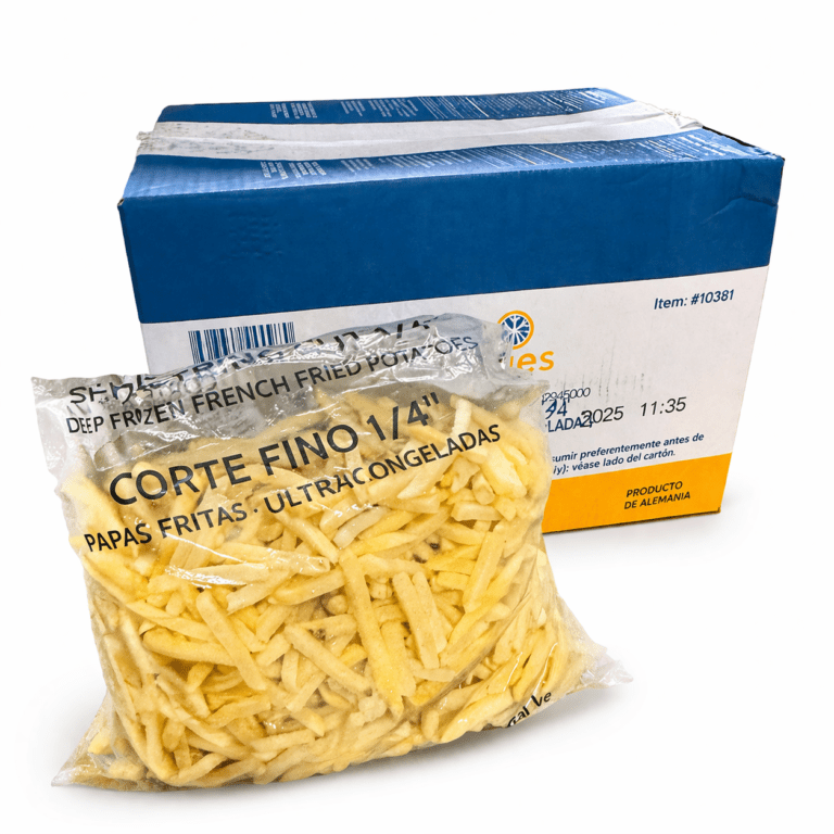 Papas Fritas Congeladas / French Fries Potatoes Cut 1/4 6x4.5LB