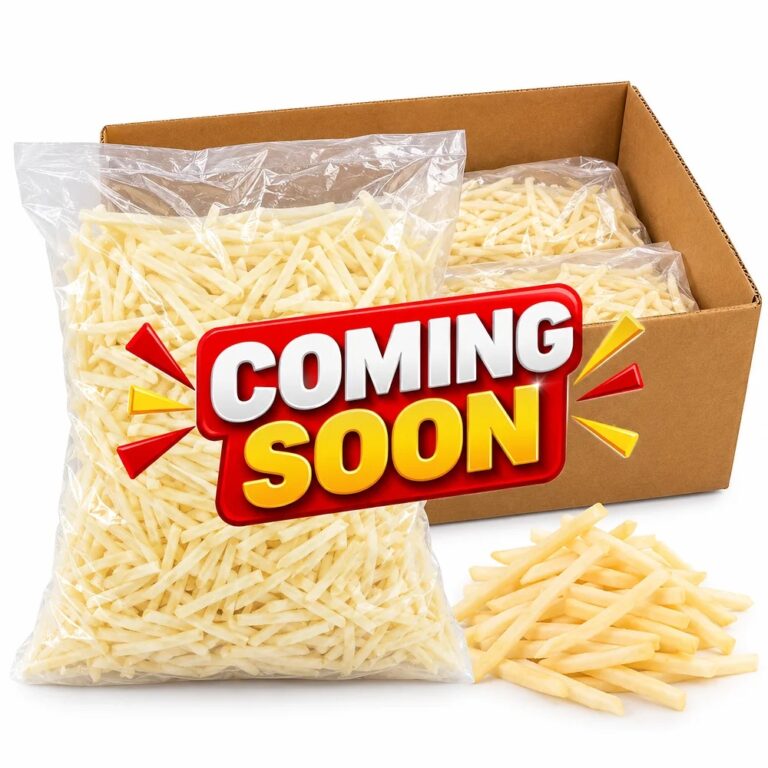 Papas Fritas Congeladas 3/8 6x5LB / French Fried Potatoes Cut 3/8 6x5LB