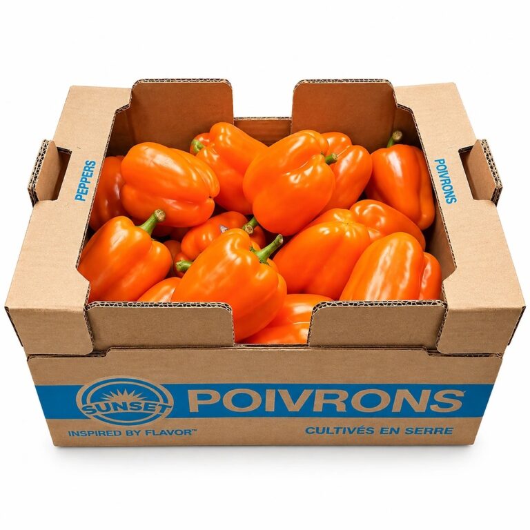 Aji Naranja 10LB / Orange Bell Pepper 10LB