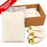 Rabano Daikon Rallado 4x5LB / Shredded Daikon Radish 4x5LB