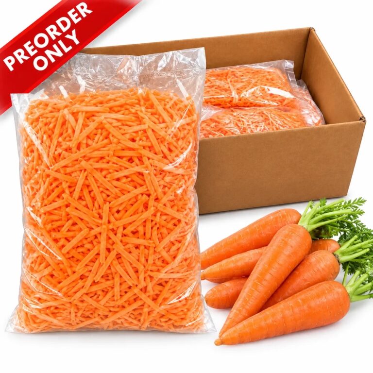 Zanahoria Rallada 4x5LB / Shredded Carrot 4x5LB